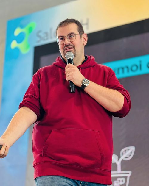Guillaume Alexandre en intervention au Salon RH, 2024